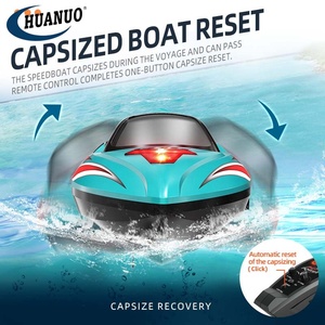 55 KM/H de alta velocidad sin escobillas Rc Racing Boat Jet 2,4 GHz impermeable Rc barco modelo de <span class=keywords><strong>lancha</strong></span> rápida - Product Image 4