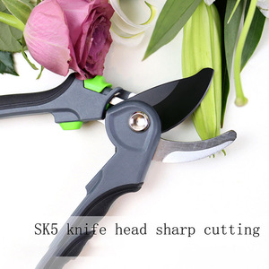 Garden Pruning Shears SK5 Carbon Steel 210mm 220mm Bypass <b>Pruner</b> For Bonsai Fruit <b>Tree</b> Floral Use - Product Image 2
