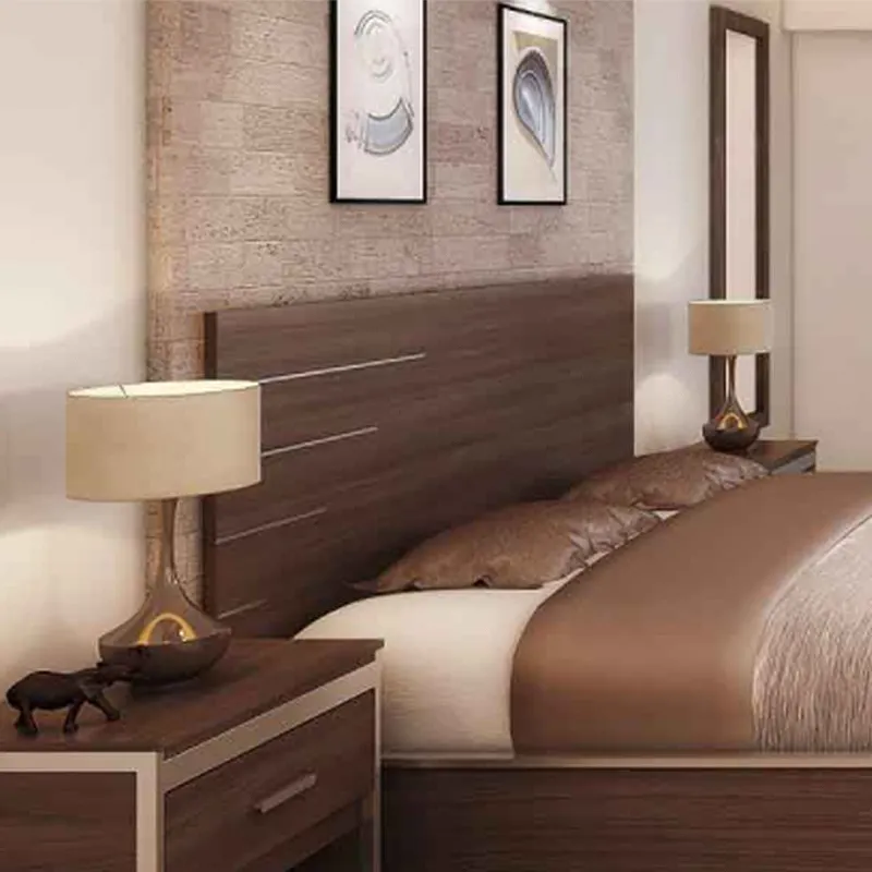 A américa moderna escolha surbubante inn hotel quarto móveis com móveis de madeira