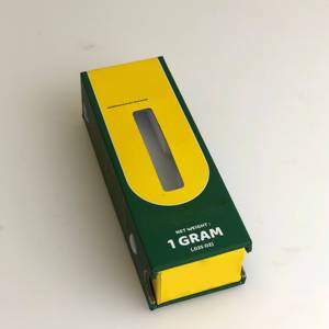 On-The-Go tùy chỉnh các tông trượt ngăn kéo hộp 1g gói hộp mực chống trẻ em bao bì hộp dầu với cửa sổ rõ ràng - Product Image 2