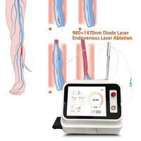 Ablation thermique endoveineuse 635NM 1940NM EVLT DIODE LASER Produits pour la chirurgie des varices
