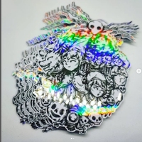 Film de plastification holographique à froid en PVC format A4, autocollant transparent en vinyle, feuilles de film de recouvrement, matériaux DIY pour autocollants