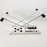 Repose-pieds pour guitare, réglable sur 6 niveaux, pliable, en métal, antidérapant, repose-pieds portable pour guitare folk et classique