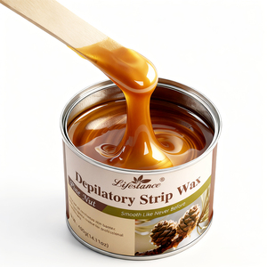 Lifestance ขี้ผึ้งดีบุกอ่อนกำจัดขนแบบมืออาชีพพร้อมน้ำผึ้งกำจัดขนตามธรรมชาติ400กรัมขาบราซิลเลี่ยนและแว็กซ์ร่างกาย - Product Image 6