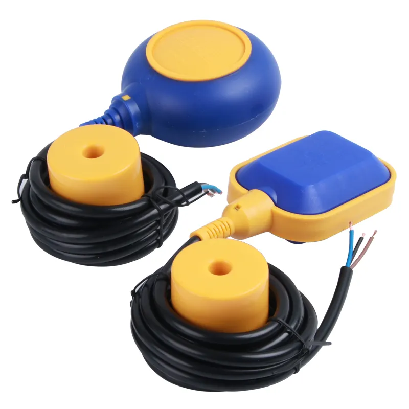 Square Functional CCC approval Top sponsor Water Level Control Float Switch Plastic Mechanical Cable Float Switch