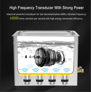 Bain à ultrasons numérique 1L 3L 6L <span class=keywords><strong>10L</strong></span> 15L 30L 220V EU AU UK Chauffant 600W 900W Grande <span class=keywords><strong>machine</strong></span> de nettoyage à ultrasons - Product Image 5
