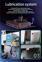 Machine de découpe laser à fibre pour tôles métalliques CNC, 10 pieds x 5 pieds, 1,5 kW, 3 kW, 6 kW, 6000*1500 mm, certifiée CE