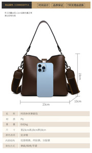 Ladies Pu Leather Messenger Cell Phone Bag Single <b>Strap</b> <b>Shoulder</b> Satchel Bag Women Leather Crossbody <b>Shoulder</b> Bag - Product Image 2