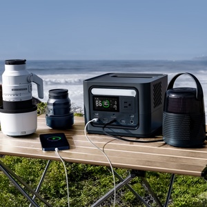 Generador Solar de Litio de 300W 228Wh 110V con Onda Sinusoidal Pura y Salida de CA para CPAP, Uso en Exteriores, RV, Camping, Emergencias y Hogar - Product Image 2