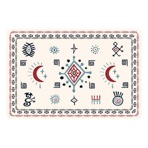 Alfombra de Baño Moderna Geométrica de Tierra de Diatomeas, Rectangular, Antideslizante, Absorbente de Agua, de Secado Rápido, para Baño - Product Image 4