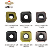 Plaquettes de fraisage ZCC améliorées en carbure SNEG YBD152 SNEG 1506ANR GM, outils de coupe CNC, produit de qualité
