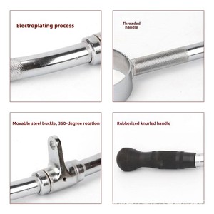 Poignée de rack en acier pour équipement de fitness, accessoire auxiliaire de fitness complet pour Small <span class=keywords><strong>Flybird</strong></span> Rowing et High Pull-Down Back - Product Image 5