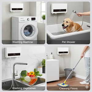 Magnetizador/Sensor de Flujo de Agua/Mezclador Estático y Generador de Ozono Todo en Uno para Lavadora Purificadora de Ropa - Product Image 3