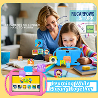 Tablette éducative pour enfants 7 pouces la plus vendue, Android 12, processeur quadricœur MTK, batterie 3000 mAh et Wi-Fi, résolution 1024x600, cadeau