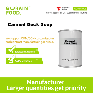 Oem ODM Thịt đóng hộp ngay lập tức Súp gà 410g đóng hộp súp vịt - Product Image 5