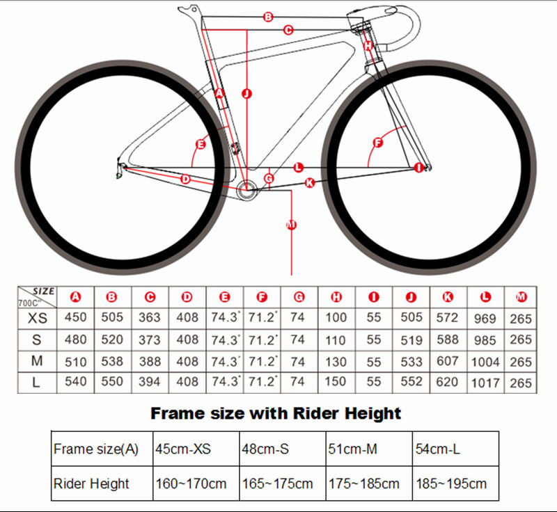 Standover Height 51cm Frame Height Seat Tube Rider Height Frame