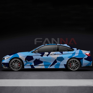MC05709 Fanna Camo Autocollants Impression Personnalisée <span class=keywords><strong>film</strong></span> <span class=keywords><strong>de</strong></span> voiture nouvelle voiture <span class=keywords><strong>mustang</strong></span> autocollants Camouflage vinyle - Product Image 1