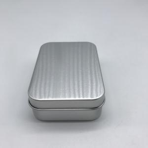 Geschenk Aluminium Quadrat leer Metall konserven Rechteck Olivenöl Seife Blechdose für Seife - Product Image 3