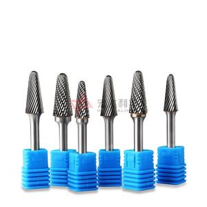 بوصة حجم أغلفة الكربيد الدوارة ، التنغستن الروتاري ملفات شجرة ، أشار ونصف قطر نهاية مزدوجة قطع لتقشير - Product Image 4