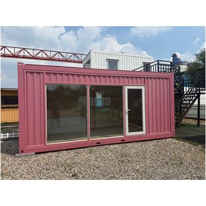 Casa Contenedor Plegable Moderna, Hecha a Medida, Impermeable, con Ventana y Puerta, Ignífuga y Ligera, para Uso en Talleres - Product Image 1