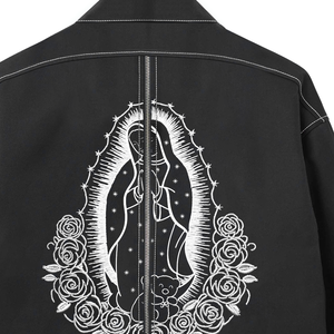 Veste en jean <span class=keywords><strong>pour</strong></span> <span class=keywords><strong>homme</strong></span> de haute qualité en polyester/coton à manches longues avec fermeture éclair, respirante, séchage rapide, écologique <span class=keywords><strong>pour</strong></span> la saison hivernale - Product Image 4