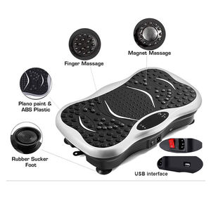 Popular <span class=keywords><strong>Mini</strong></span> tamaño todo el cuerpo Shake plataforma de vibración gimnasio en casa máquina de ejercicio de Fitness Placa de vibración para pérdida de peso