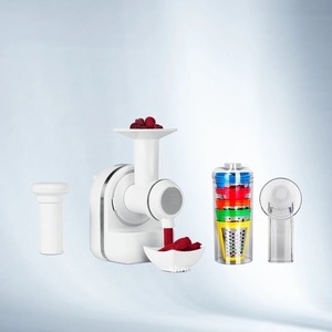 <b>Vegetable</b> <b>Cutter</b> Multifunctional Food Processor With 4 Blades For Shredding <b>Vegetables</b> White 0.6L Capacity - Product Image 3