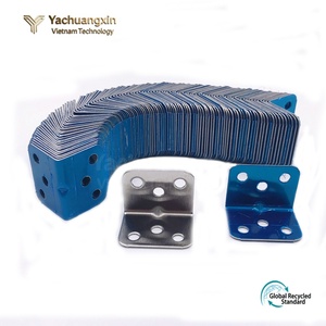 Stainless <b>Steel</b> Flat Corner <b>Bracket</b> Connector for Construction Hardware - Product Image 5