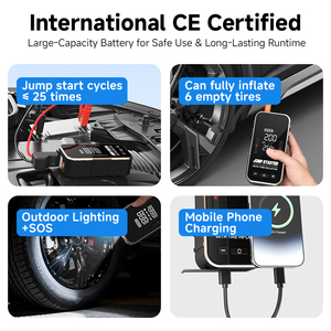 بنك طاقة خاص بالسيارة من نوع ABS 12 فولت لاسلكي محمول من من من السيارة - Product Image 6