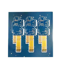 Harga murah grosir produsen komponen OEM 2L 4L 6L 8L Pcb hijau Pcba kaku fleksibel