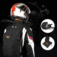 MESOROCK Sac de Luxe pour Casque Noir en Nylon, Housse Protectrice Durable pour Casque de Moto