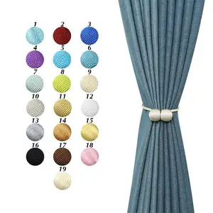 Stardeco Magnetic Curtain Holders Tieback Accessory Window Curtain Accessories Tape Tieback For Curtains