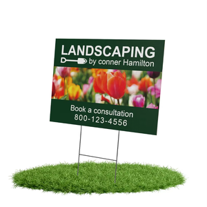 Panneau personnalisé pour chiens de compagnie Panneau en tôle creuse PP Panneau de signalisation Happy Face Panneau de bienvenue pour publicité et événement Décoration de fête Promotion - Product Image 5