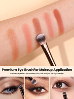 MAANGE Vente en gros 19 pièces Ensemble de pinceaux de maquillage 2 Houppettes douces Pinceau à poudre pour le blush Pinceau correcteur Yeux Ensemble de pinceaux de maquillage avec sac
