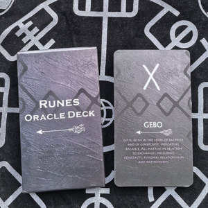 1000 cartes de tarot personnalisées en version anglaise pour le commerce extérieur, jeux de société, cartes <span class=keywords><strong>Oracle</strong></span>, emballage en boîte couleur, best-sellers - Product Image 3