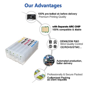 Cartuchos de tinta recargables T11 cartouche d'encre T11 sin chip para WorkForce C5390 T11 IP11 Cartucho de tinta de impresora - Product Image 2