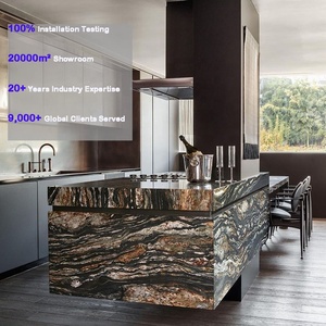 Ensemble <span class=keywords><strong>de</strong></span> meubles <span class=keywords><strong>de</strong></span> cuisine modernes pour petits espaces, design populaire en bois massif blanc, armoires <span class=keywords><strong>de</strong></span> cuisine modulaires pour projets hôteliers aux États-Unis - Product Image 1