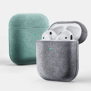 Funda Protectora de Lujo <span class=keywords><strong>en</strong></span> Alcántara para Auriculares <span class=keywords><strong>AirPods</strong></span> Pro de 2ª Generación de <span class=keywords><strong>Apple</strong></span> - Product Image 1