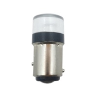Clignotants LED pour voiture 1156/1157 3030 10SMD, feux de freinage pour moto et feux arrière haute luminosité avec lentille - 12V 6500-7500K