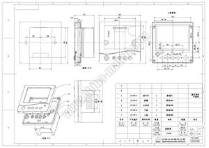 Trong nhà HVAC hệ thống Wall Mount ABS <span class=keywords><strong>LCD</strong></span> kỹ thuật số nhiệt điện tử nhà ở màn hình cảm ứng bao vây cho thiết bị điện tử & dụng cụ - Product Image 5