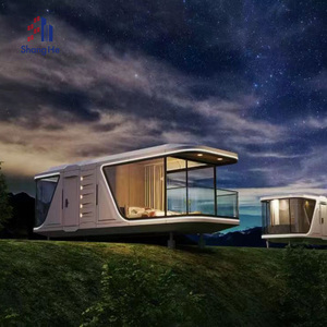 SH Factory Directly Outdoor Modular 2 Bedroom <strong>Vessel</strong> <strong>E7</strong> Space Capsule Home House House With Kitchen - Product Image 2