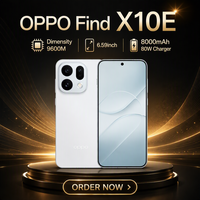 Nouveauté : Smartphone OPPO Find X10E avec écran AMOLED 6,59 pouces 120 Hz, appareil photo 50 MP, batterie 7025 mAh 80 W, Dimensity 9500s