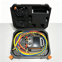 Ensemble de manomètres numériques Elitech, kit de test de pression de réfrigérant HVAC, accessoires d'outils de service pour la réfrigération et la climatisation