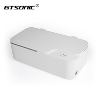 Nettoyeur à ultrasons électrique domestique pour bijoux, 48 kHz, arrêt automatique après 5 minutes, 173x82x41 mm, réservoir en acier inoxydable de 450 ml