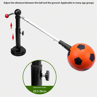 Ballon de football de haute qualité pour l'entraînement individuel, équipement d'entraînement au football pour enfants et adultes