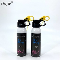 Canon à poudre Hstyle 100G/250G/300G pour révélation de sexe de bébé, décoration de fête, révélation de sexe, pistolet à poudre Holi