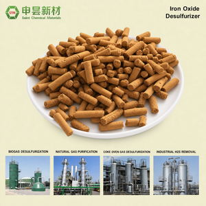 Desolforante ad alta efficienza a base di ossido di ferro per gas di carbone - Agente di rimozione H2S (Fe2O3) per gas di coccio - Catalizzatore a lunga durata - Product Image 5
