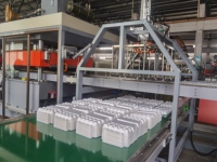 Machine pour la fabrication de boîtes à œufs et plateaux en mousse de polystyrène