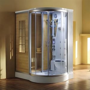 Sauna Interior de Madera Sólida de Hemlock con Ventanas Transom, Modelo <span class=keywords><strong>Jing</strong></span> En KD-5002D-2, de Alta Calidad para 2 Personas, con Infrarrojos Lejanos, para Villa - Product Image 5