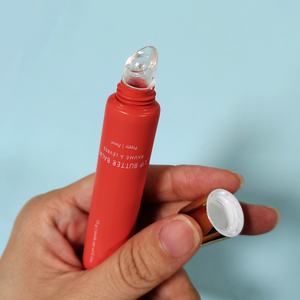 Tube de gloss à lèvres transparent personnalisé de 10 ml, emballage recyclable pour baume à lèvres brillant, adapté aux masques faciaux - Product Image 4